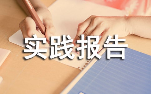 【精選】暑期實(shí)踐報(bào)告模板7篇